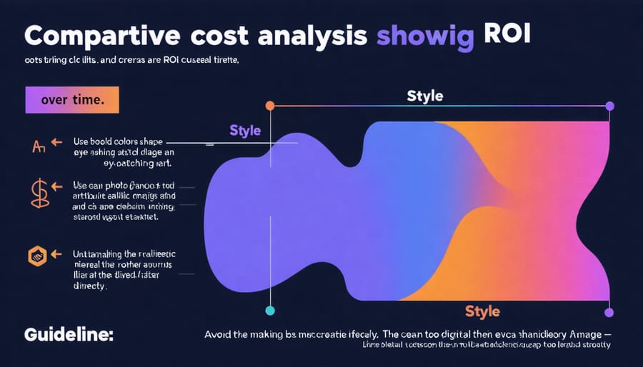 Graph comparing traditional battery costs versus quantum storage systems over 10 years